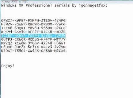 Windows Xp Professional Sp2 Key Generator